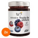 Set 2 x Dulceata de Fructe de Padure fara Zahar, 360 g, Bun de Tot