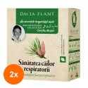 Set 2 x Ceai Sanatatea Cailor Respiratorii, 50 g, Dacia Plant