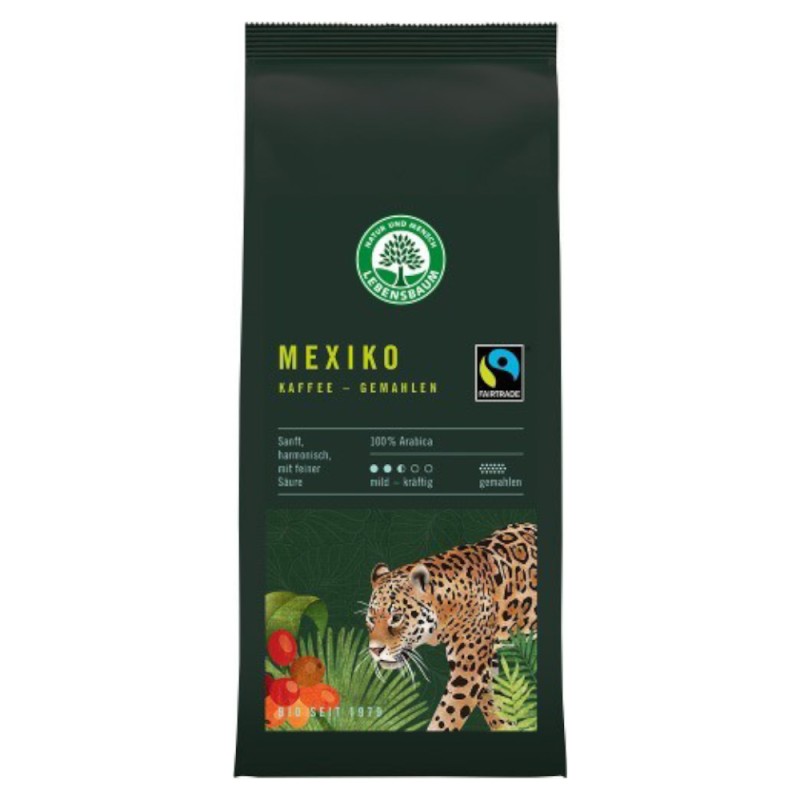 Cafea Bio Macinata Mexicana - 100 % Arabica, 250 g Lebensbaum