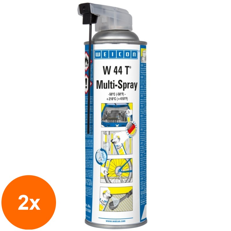 Set 2 x Spray Multifunctional, W44T, Weicon
