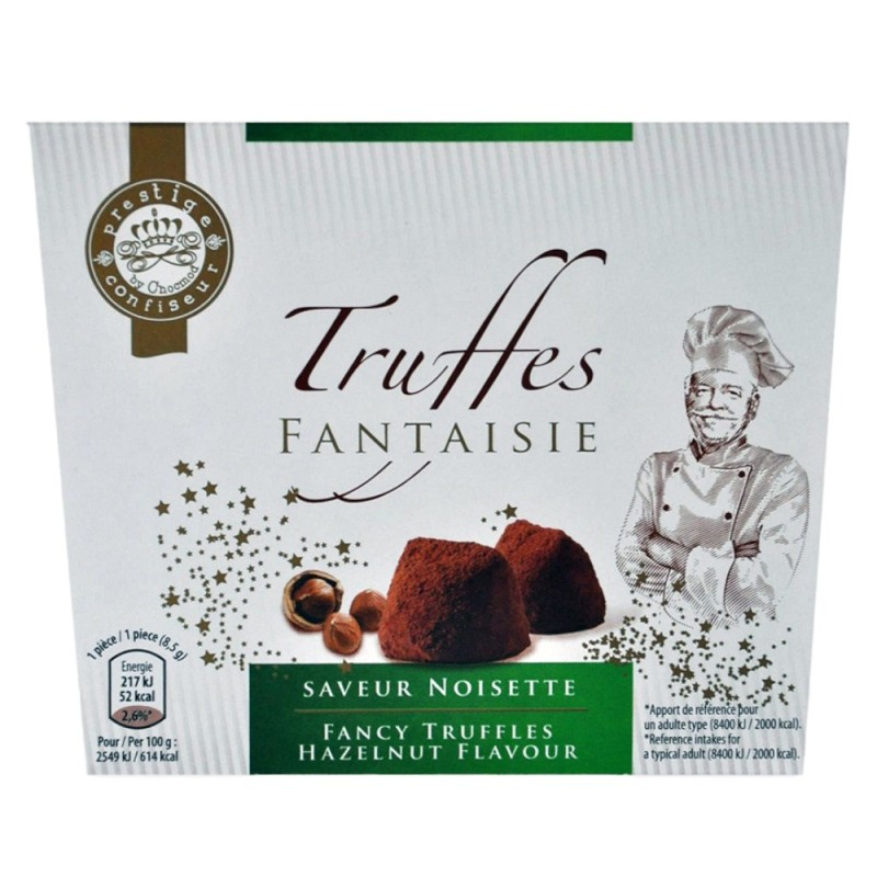 Trufe de Ciocolata cu Aroma de Alune, Truffes Fantaisie, 160 g
