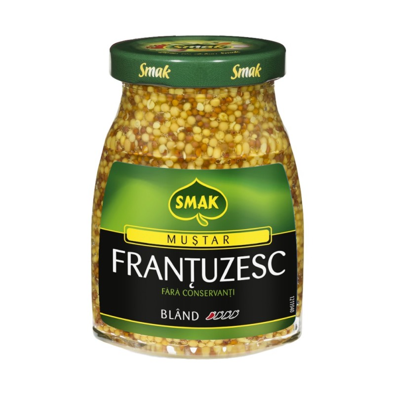 Mustar Frantuzesc, Smak, 180 g