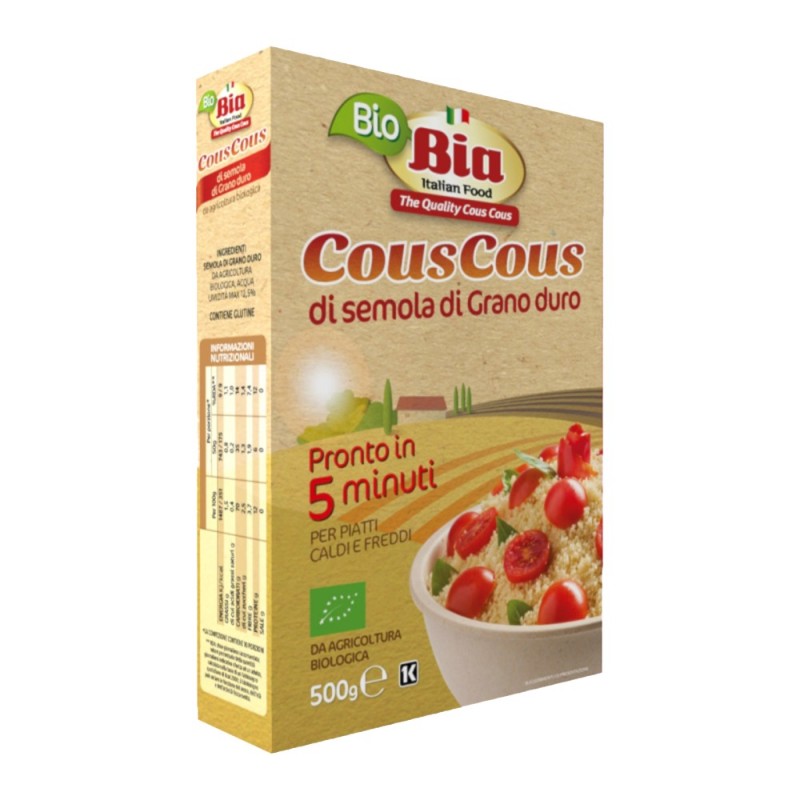 Cuscus ECO Prefiert, Bia, 500 g