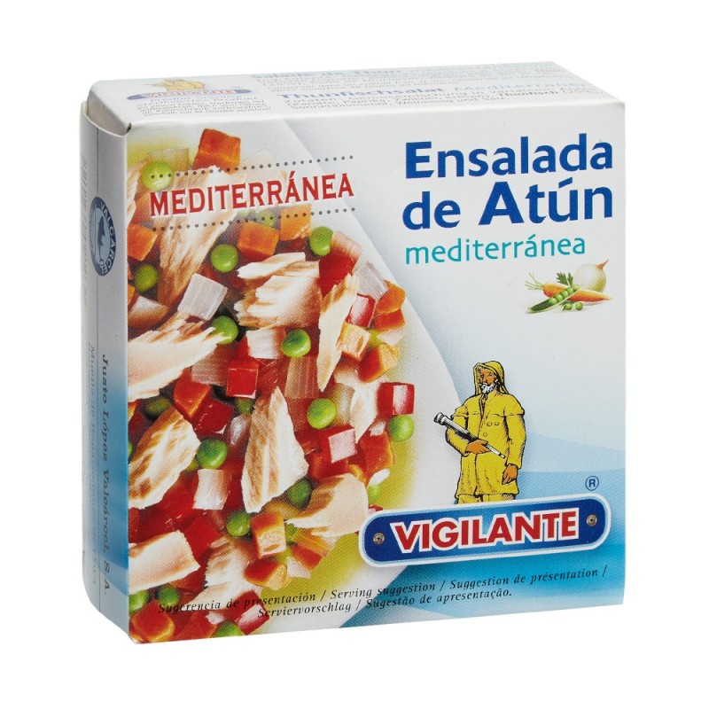 Salata de Ton Mediteraneana, Vigilante, 150 g