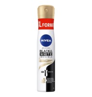 Deodorant Spray Nivea Invisible Black & White Silky Smooth, 200 ml