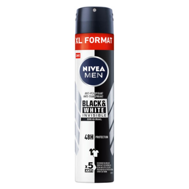 Deodorant Spray Nivea Men Invisible Black & White Power, 200 ml