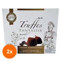 Set 2 x Trufe de Ciocolata cu Aroma de Cafea, Truffes Fantaisie, 160 g