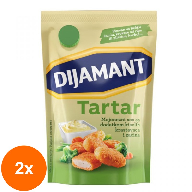 Set 2 x Sos Tartar, Dijamant, 300 g