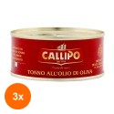 Set 3 x Conserva de Ton in Ulei de Masline, Callipo, 160 g