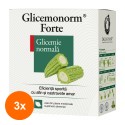 Set 3 x Ceai Glicemonorm Forte, 50 g, Dacia Plant
