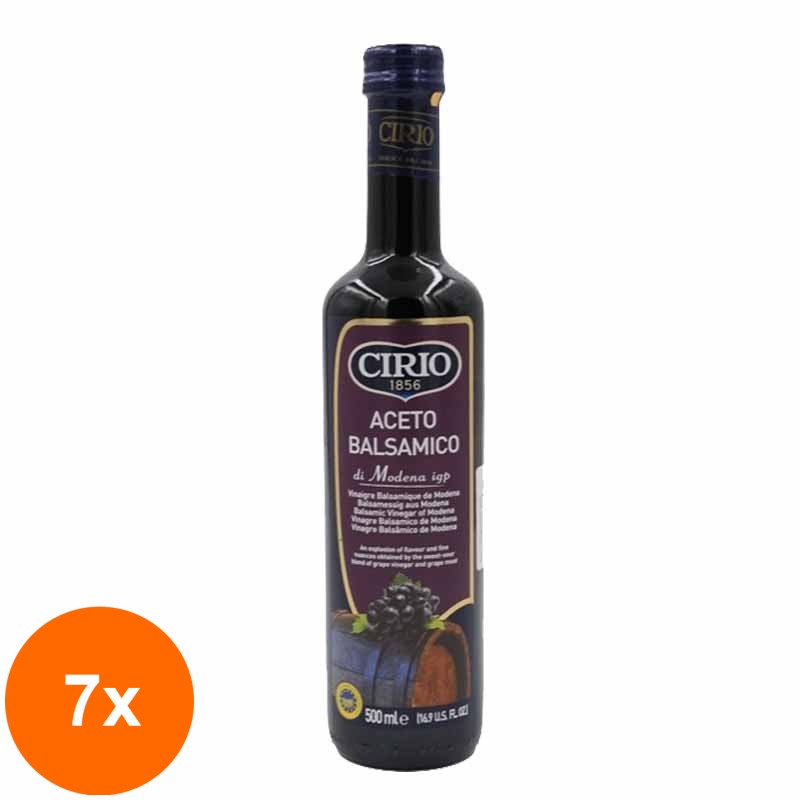 Set 7 x Otet Balsamic Cirio, 500 ml