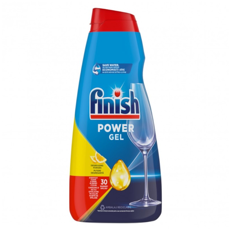 Detergent pentru Masina de Spalat Vase Finish All in One Max Power Gel