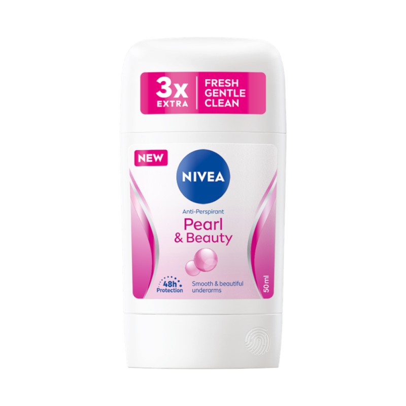 Deodorant Stick Nivea Pearl & Beauty, 50 ml