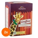 Set 2 x Ceai BIO din Plante si Condimente Giraffina, 15 x 1.8 g, Herbaria