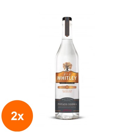 Set 2 x Vodka din Cartof, JJ Whitley 40% Alcool, 0.7 litri...