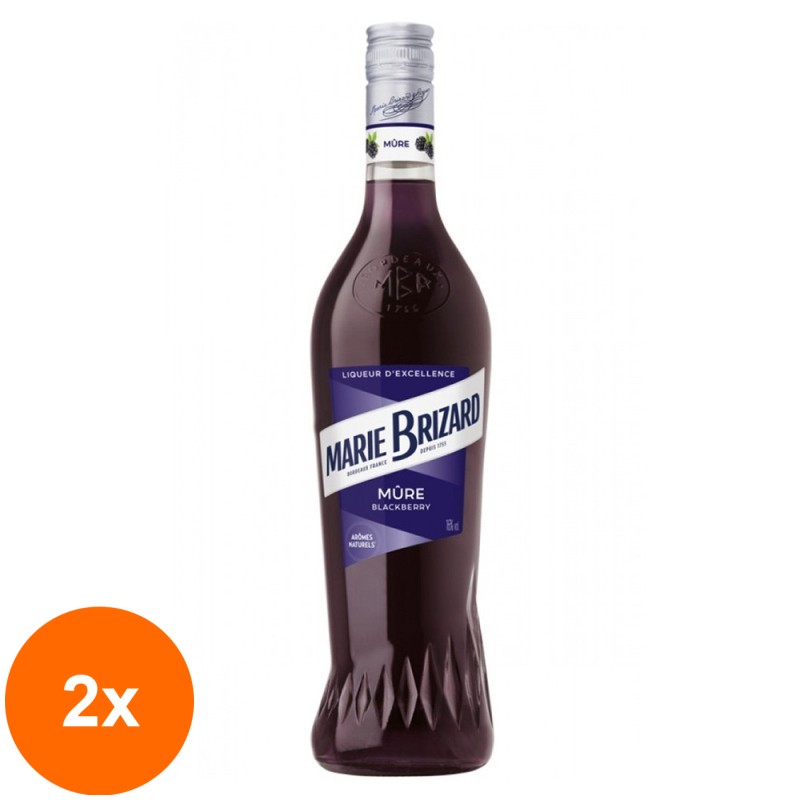 Set 2 x Lichior de Mure Marie Brizard 16% Alcool, 0.7 l