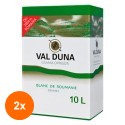Set 2 x Vin Val Duna Blanc de Roumanie Oprisor, Alb Demisec, Bag in Box, 10 l