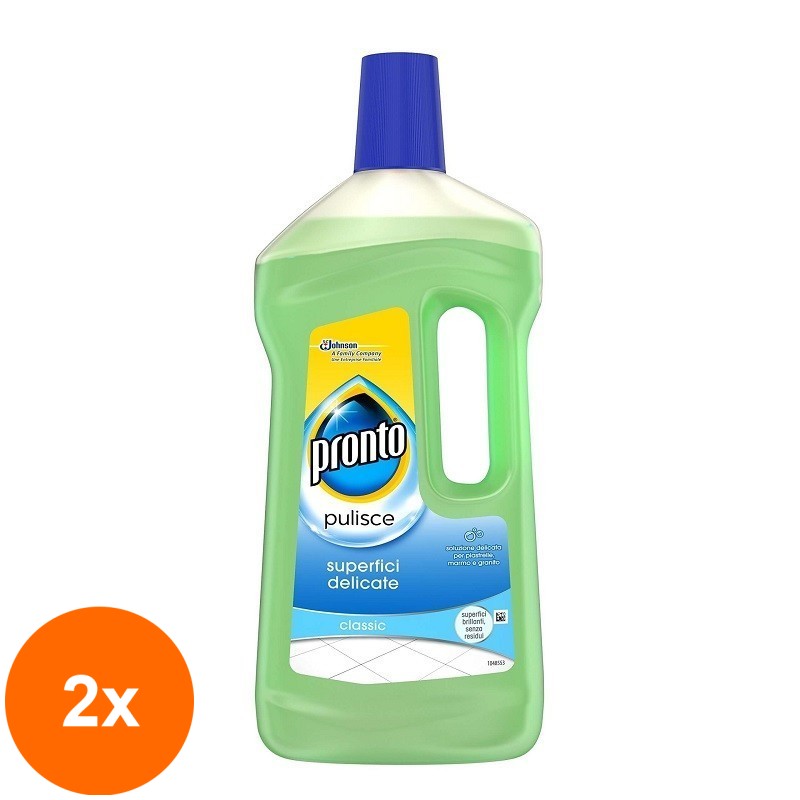 Set 2 x Detergent pentru Suprafete Delicate Pronto 750 ml