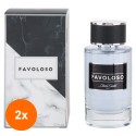 Set 2 x Apa de Parfum Diane Castel Favoloso, pentru Barbati, 100 ml
