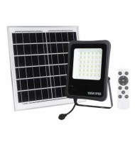 Proiector Solar 100 W, Panou Solar 15 W, Senzor Microwave, Lumina Rece, Well