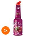 Set 2 x Pulpa de Merisor, Mixer 100% Concentrat Piure Fructe Cranberry, 1 l