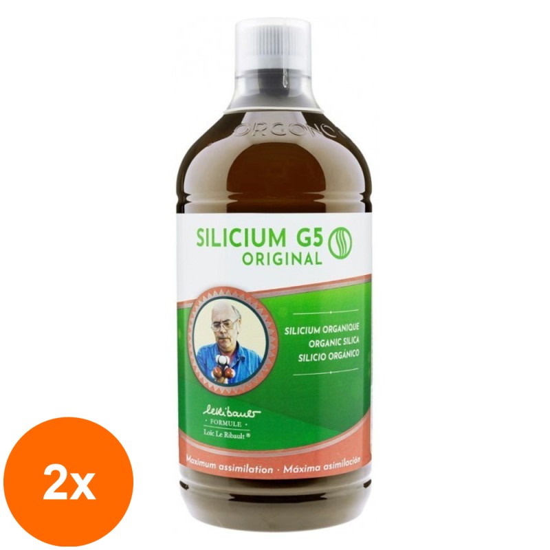 Set 2 x Siliciu G5 Original Silicium Organic, 1000 ml
