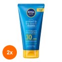 Set 2 x Crema-Gel cu Protectie Solara Nivea Sun Protect & Dry Touch, SPF30, 175 ml