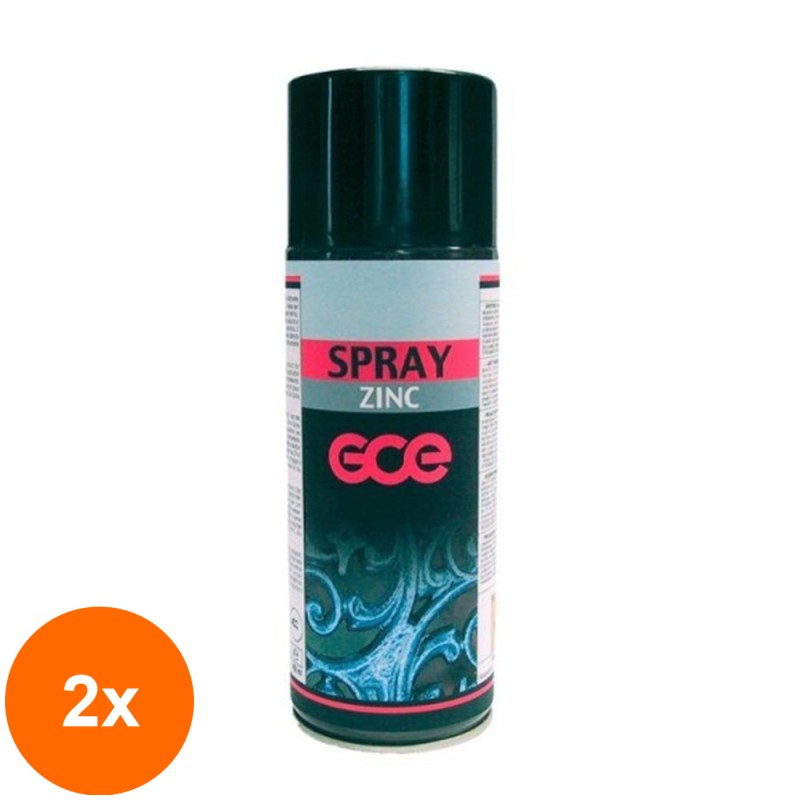 Set 2 x Spray Zinc, 400 ml, GCE