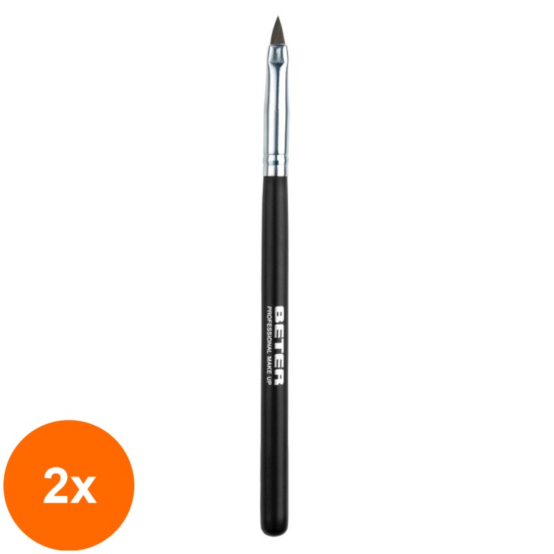 Set 2 x Pensula pentru Buze N17, Beter Professional