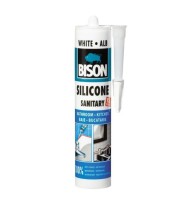 Silicon Sanitar, Alb, 280 ml, Bison