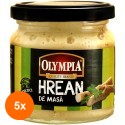 Set 5 x Pasta de Hrean Olympia, 190 g