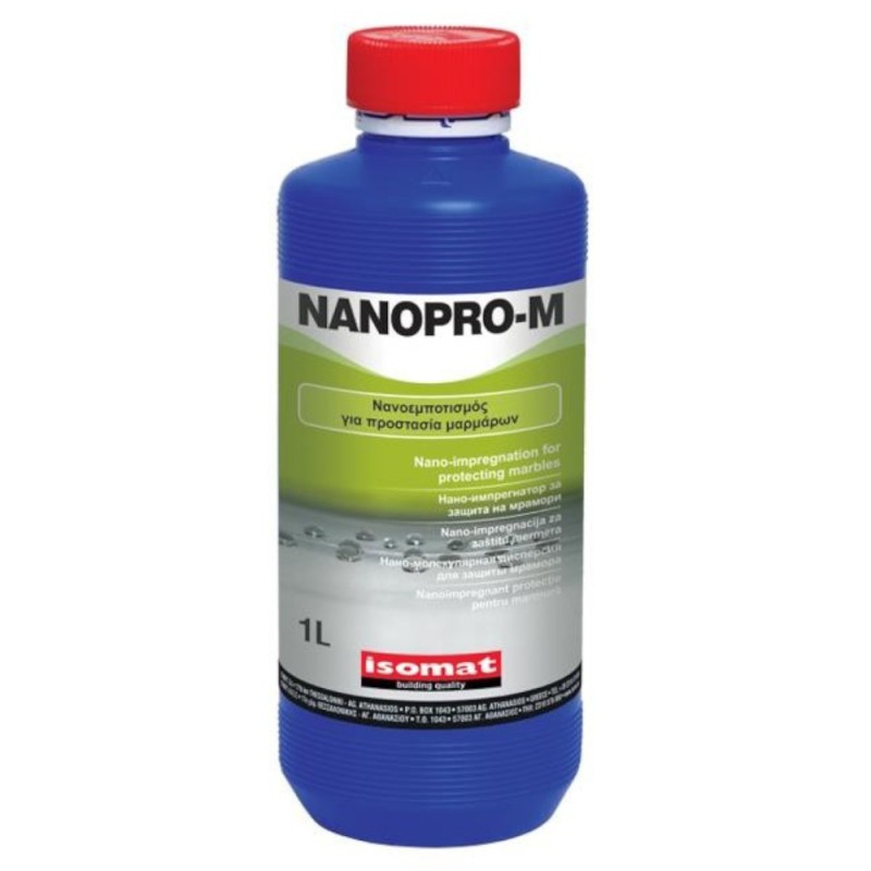 Nano Impregnant pentru Protectia Impotriva Umiditatii si Sarurilor Neporoase Nanopro-M, 1 l, Isomat