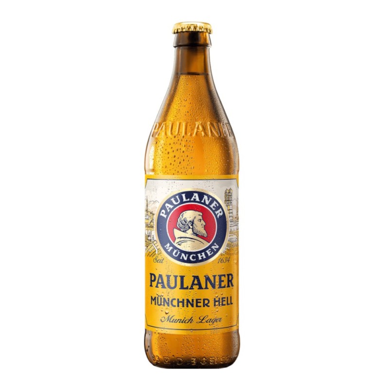 Bere Blonda Filtrata Paulaner Original Munchner, 4.9% Alcool, 0.5 l