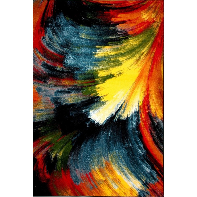 Covor Dreptunghiular, 240 x 340 cm, Multicolor, Kolibri Brush 11017