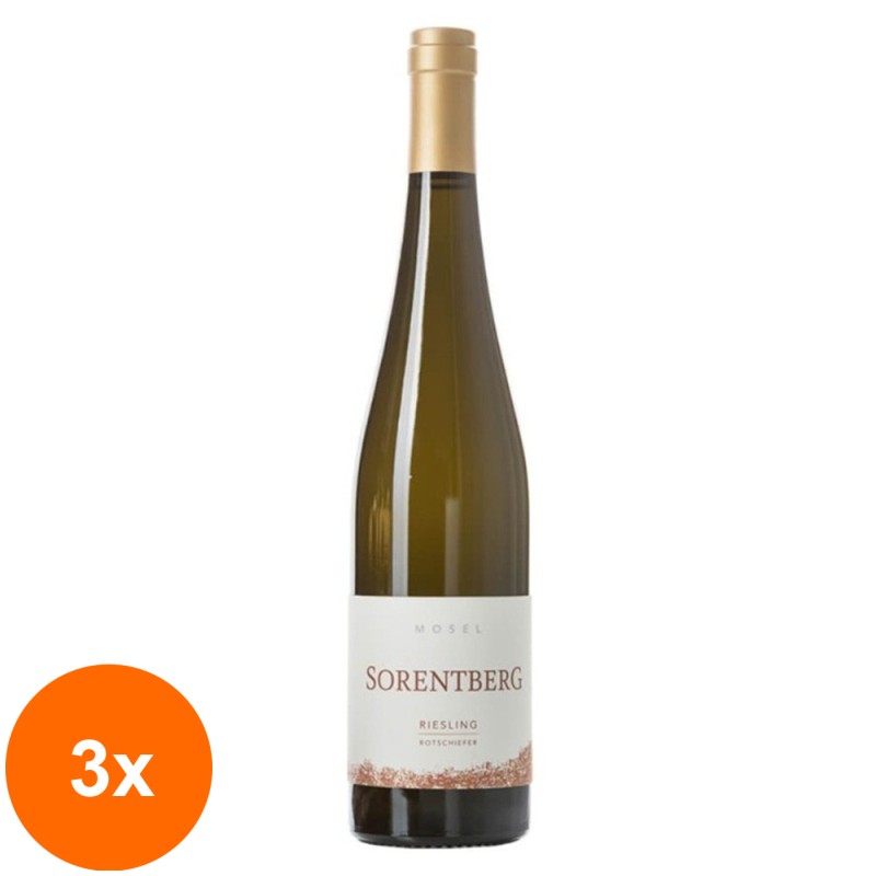 Set 3 x Vin Alb Castelfeder Riesling Rotschiefer Sorentberg, 0.75 l
