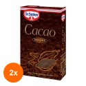 Set 2 x Cacao Neagra, Dr Oetker, 500 g