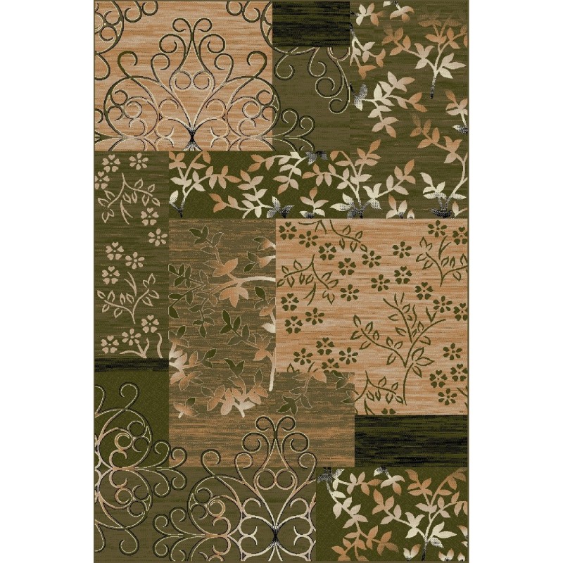 Covor Dreptunghiular, 60 x 110 cm, Verde, Lotos 1521-310