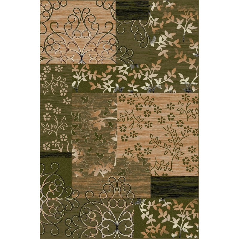 Covor Dreptunghiular, 80 x 150 cm, Verde, Lotos 1521-310