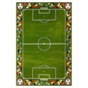Covor pentru Copii Dreptunghiular, 120 x 170 cm, Verde, Model Teren Fotbal Kolibri 11118