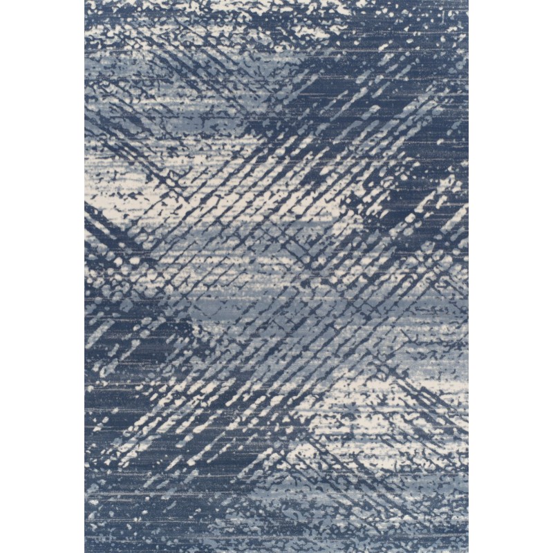 Covor Egiptean Dreptunghiular, 200 x 285 cm, Albastru / Gri, Toscana 4L