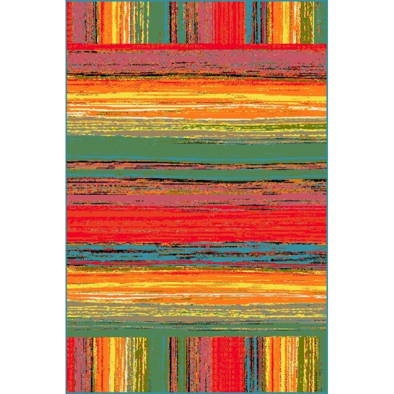 Covor Dreptunghiular, 120 x 170 cm, Multicolor, Kolibri Country 11358