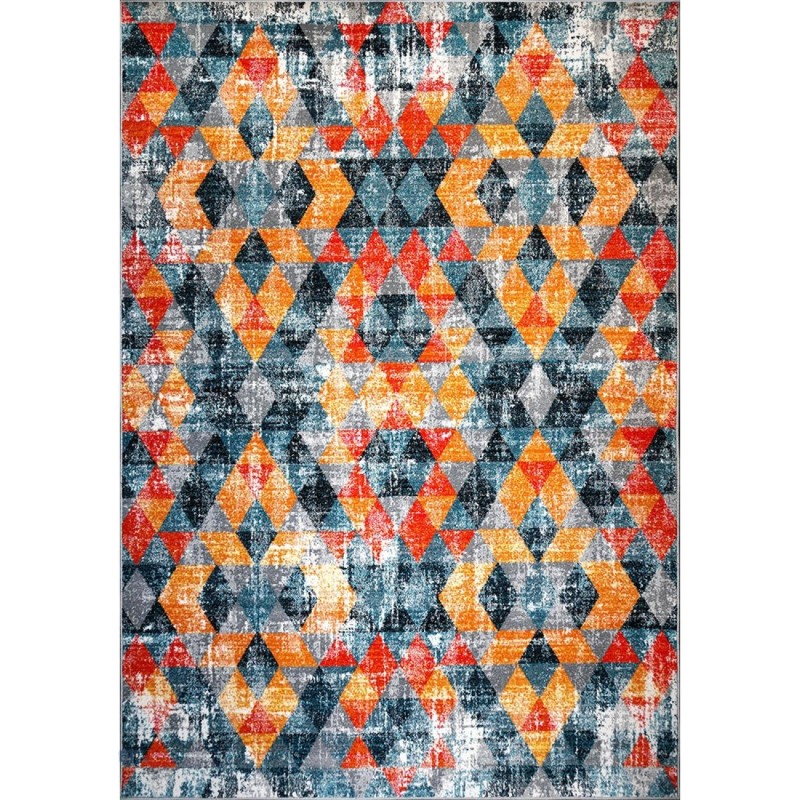 Covor Dreptunghiular, 160 x 230 cm, Multicolor, Model Vintage 11402/114