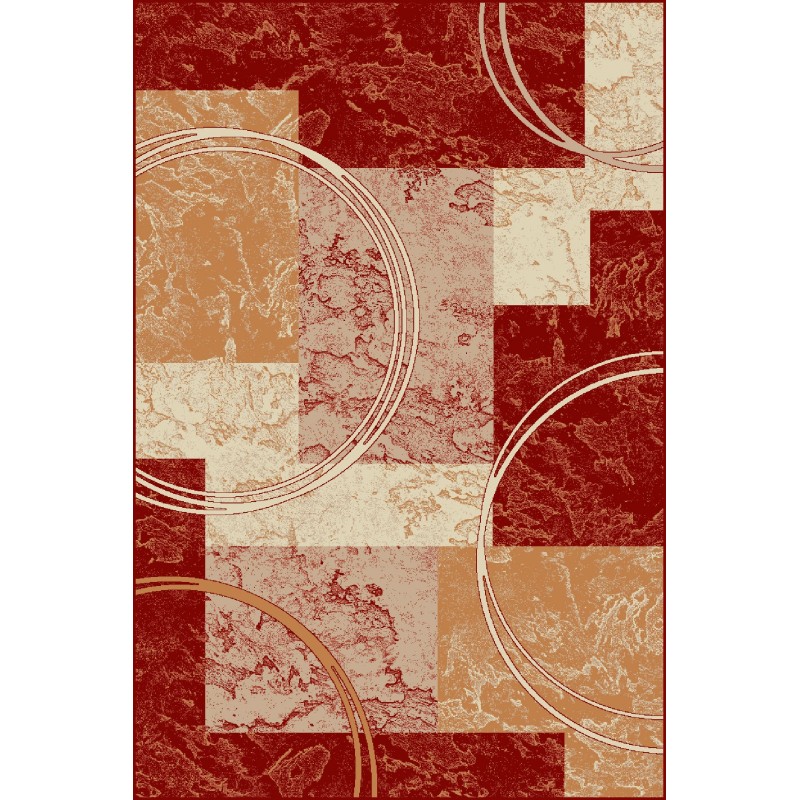Covor Dreptunghiular, 80 x 150 cm, Rosu, Lotos 15001