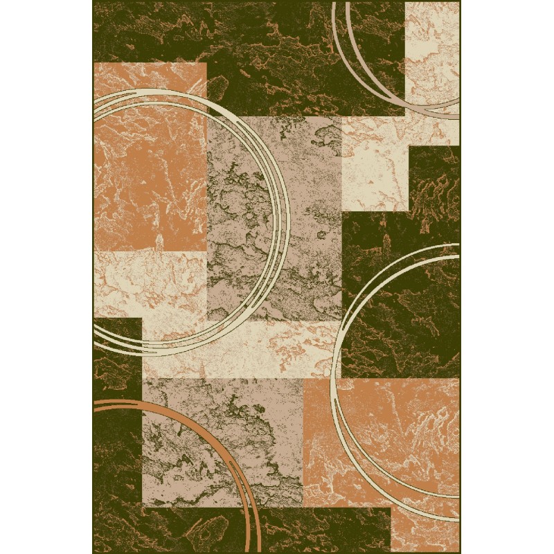 Covor Dreptunghiular, 150 x 230 cm, Verde, Lotos 15001