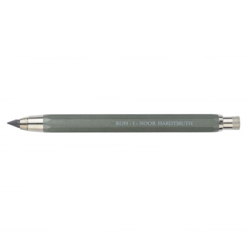 Creion Mecanic Metalic cu Ascutitoare, 5.6 mm, Verde, Koh-I-Noor