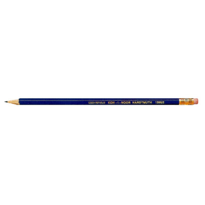 Creion Grafit HB cu Guma, Albastru, Koh-I-Noor
