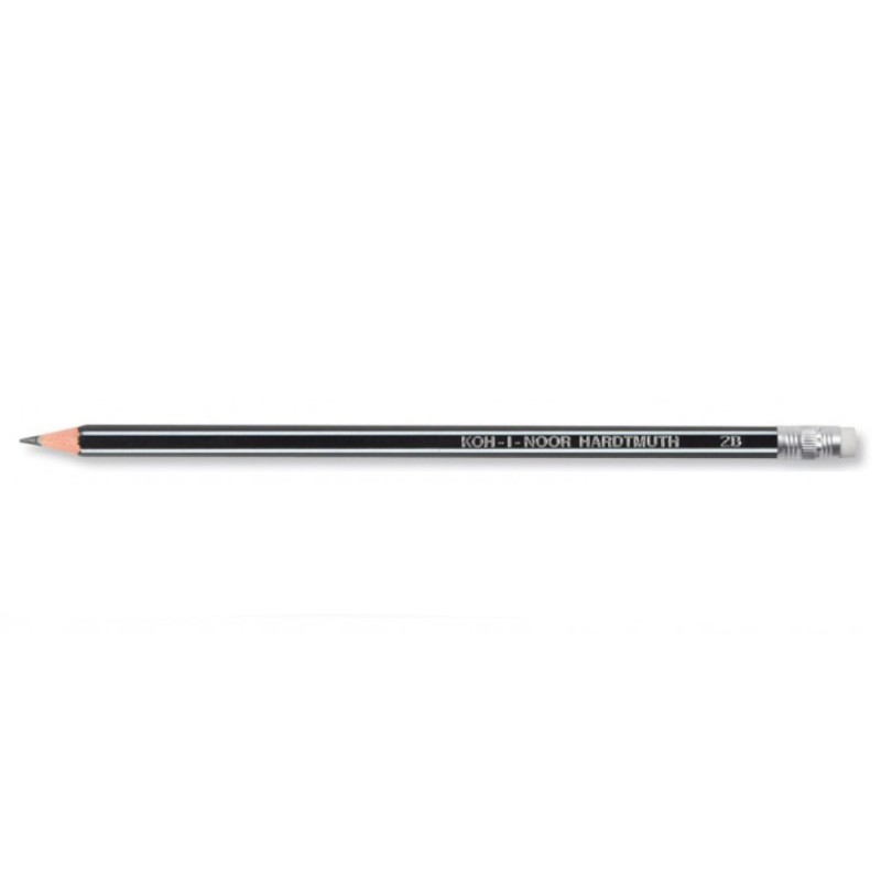 Creion Grafit cu Guma, Extraflexibil, Tarie 2B, Koh-I-Noor