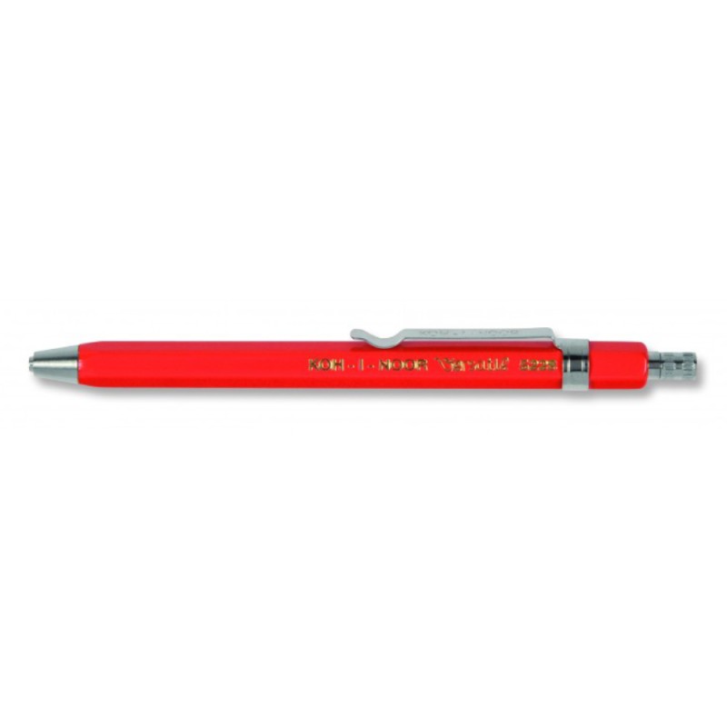 Creion Mecanic cu Ascutitoare, 2 mm, Rosu, Koh-I-Noor Versatil
