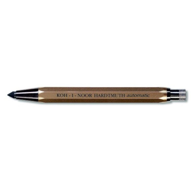 Creion Mecanic Metalic cu Ascutitoare, 5.6 mm, Auriu, Koh-I-Noor Automatic