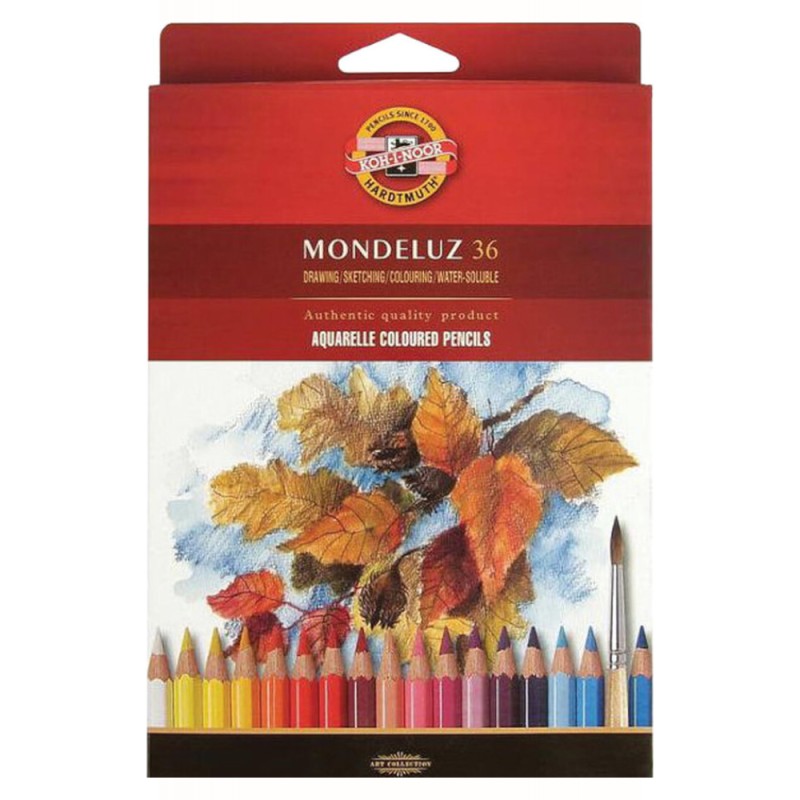 Creioane Colorate Aquarell, Colectie Fructe, 36 Culori